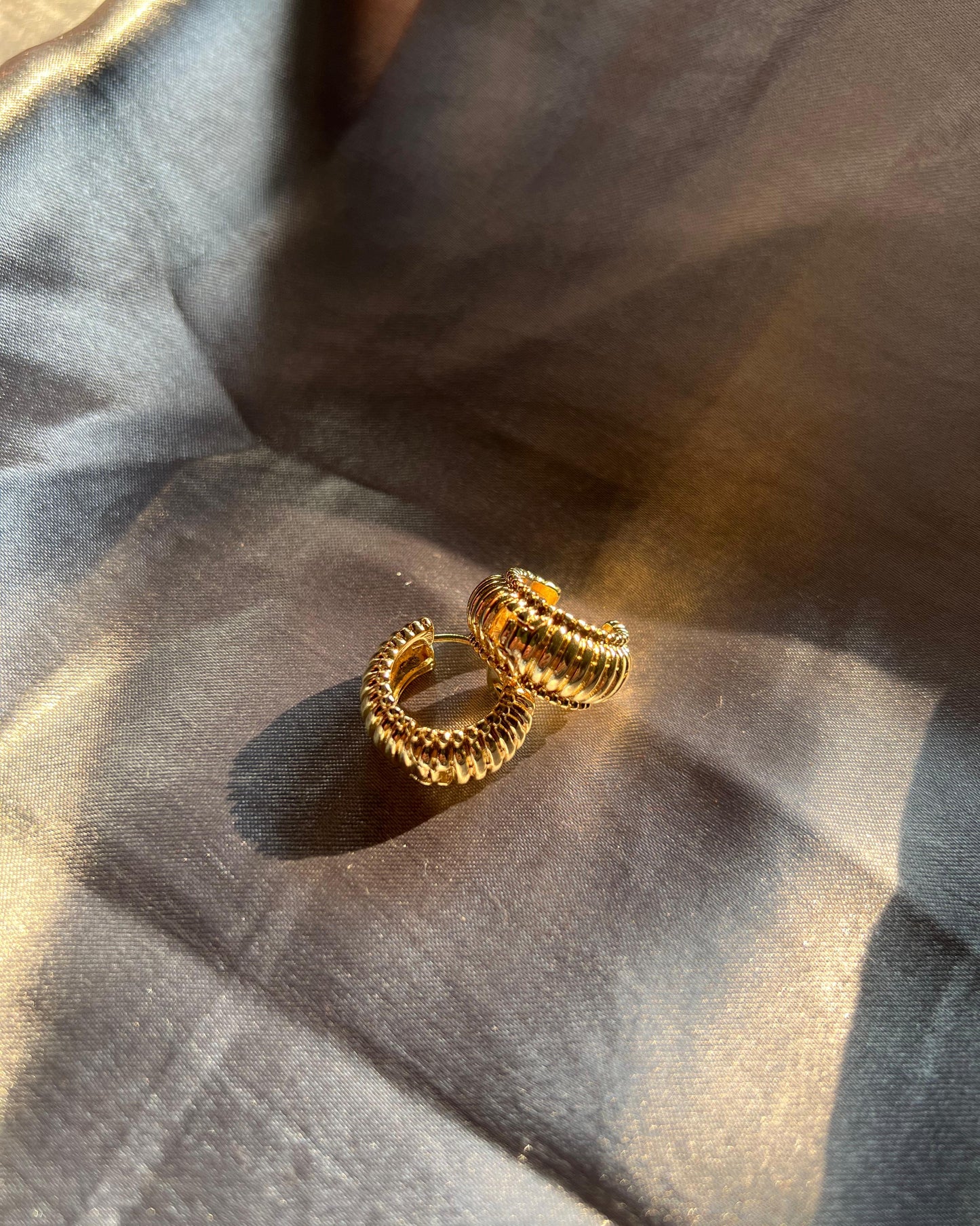 Dainty Gold Hoops