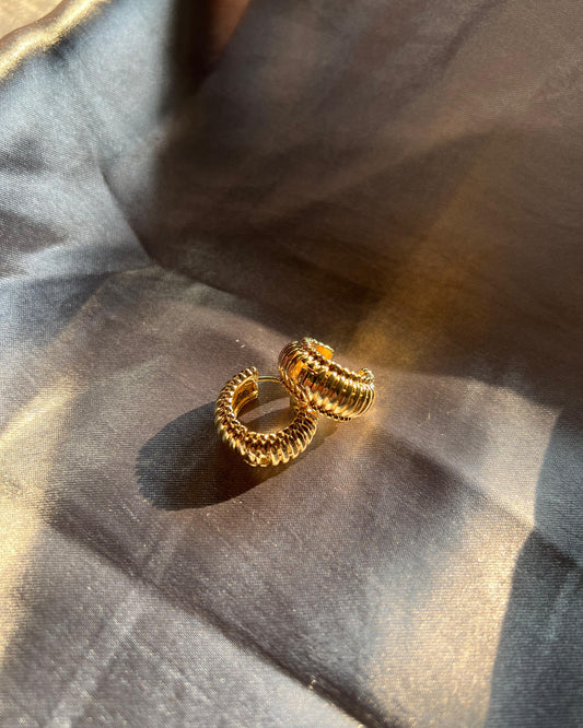 Dainty Gold Hoops