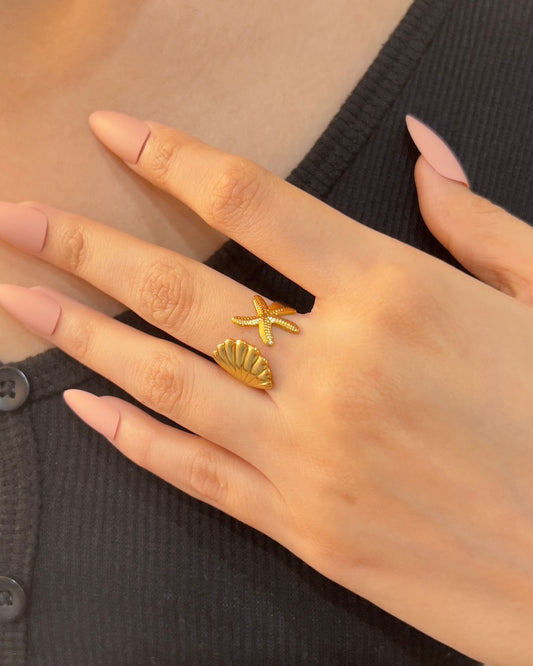 Sea flair ring